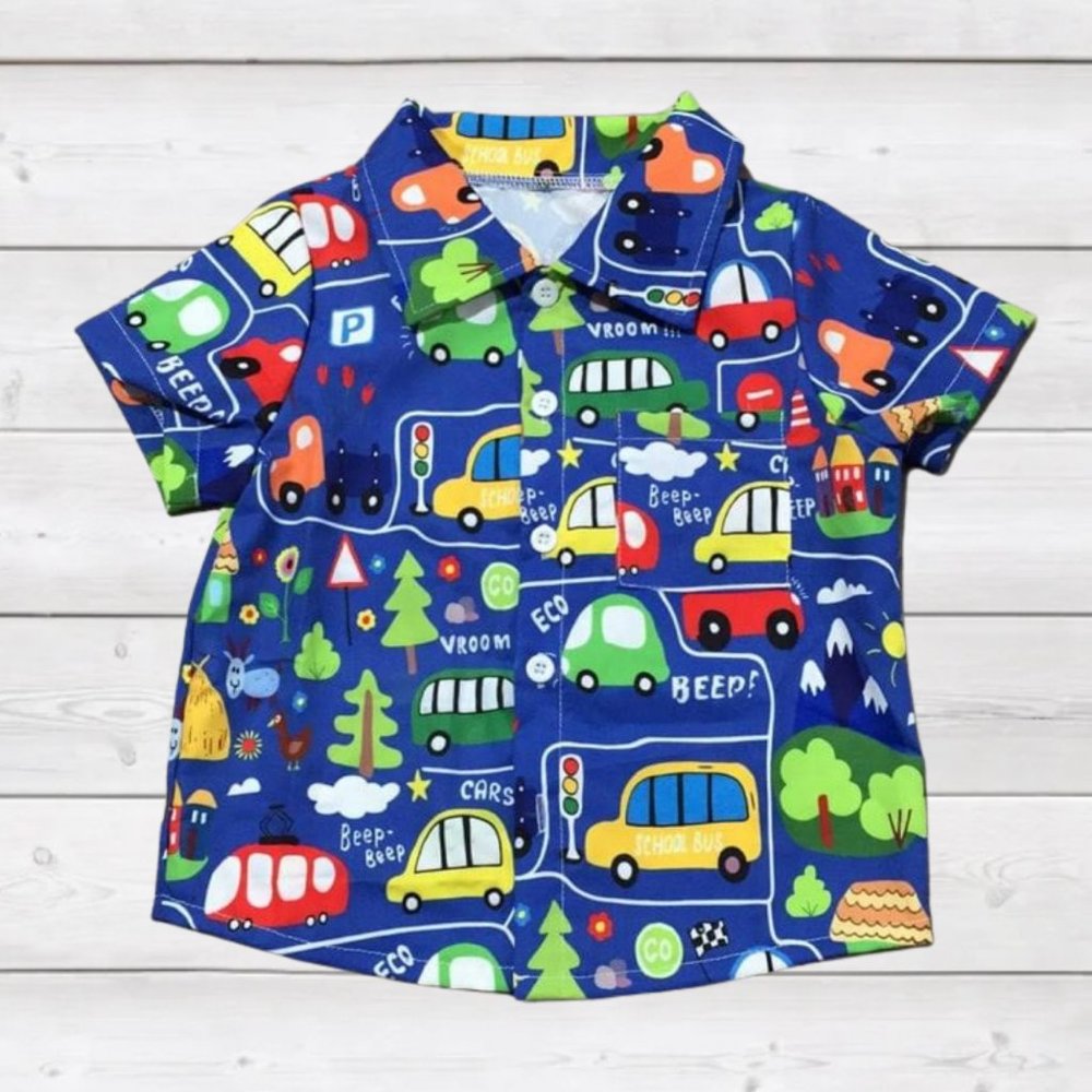 Our Town Woven Button Down